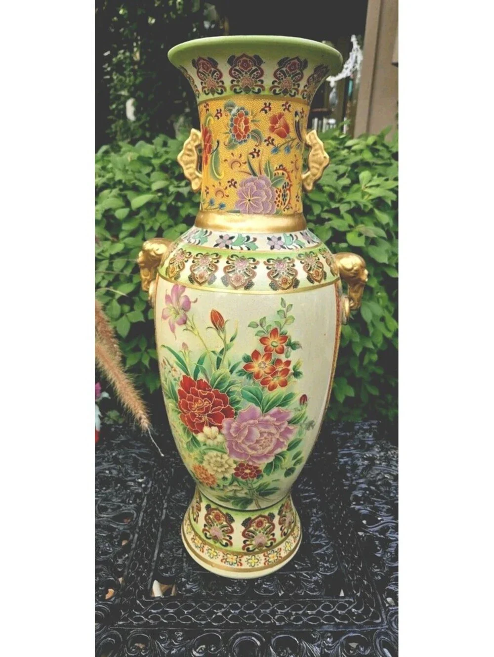 Ornamental Chinoiserie Japanese Culture Tall 24